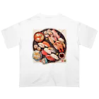 AQUAMETAVERSEの寿司 Marsa 106 オーバーサイズTシャツ