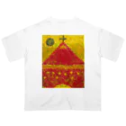 miyazaki_shinichiの平和への祈り　改 オーバーサイズTシャツ