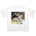 OBIWANREPのレオパのスターミーちゃん Oversized T-Shirt