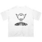 MtDesignShopのHOBATTERU?(黒) Oversized T-Shirt