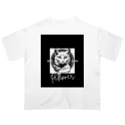 SERIY_SHOPの勇敢な猫戦士 オーバーサイズTシャツ