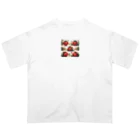 ichigoshakeのトマト オーバーサイズTシャツ