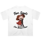 Stylo Tee Shopの二人で踊り オーバーサイズTシャツ