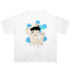 笑う動物のIce candy オーバーサイズTシャツ