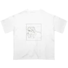 ha-rurururuのシンプル オーバーサイズTシャツ