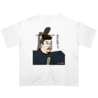 B-catのだじゃれ偉人シリーズ「源頼朝」 Oversized T-Shirt