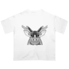 ayunksyのあゆたんぐる 初めての鹿 オーバーサイズTシャツ