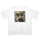 WakuWakustoreの現代メデューサ少女 オーバーサイズTシャツ