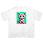 chururieraの子ねこのチュルリエラくん オーバーサイズTシャツ