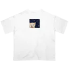 あにまるしょっぷのおっとりウエスティのふさこさん Oversized T-Shirt