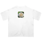 ユウキスタイリッシュショップの一輪のバラ Oversized T-Shirt