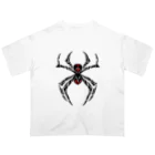 UnholyAyakaのBlack Widow By Unholy Nonneizz Oversized T-Shirt