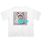 yae_8の猫　YES！！　おしゃれで前向きっぽい日常アイテム オーバーサイズTシャツ