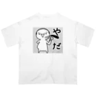 TRI-COMMA（トライカンマ）のおはげどん Oversized T-Shirt