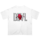 KENNY a.k.a. Neks1のRED DEVL BIG TYPE オーバーサイズTシャツ