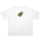 Pixel Art Goodsの化石（pixel art） Oversized T-Shirt