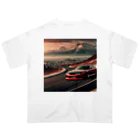 DRIFT CARSのドリフト　シルビア オーバーサイズTシャツ