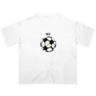 cocomomo777のサッカー　ボール Oversized T-Shirt