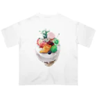 harapecoartのフルーツケーキ オーバーサイズTシャツ