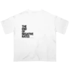 Activeindex( ˘ω˘)のThe End of Negative Rates オーバーサイズTシャツ