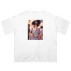 AQUAMETAVERSEの夕べの思い出　ラフルール　1859 Oversized T-Shirt