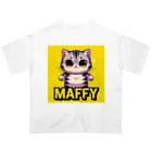 Maffy’s-shopのアメショのまふぃーくん Oversized T-Shirt