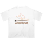 cahillのwind knot オーバーサイズTシャツ