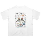 Chi3の航空機の世界：飛行の全てを一望に オーバーサイズTシャツ