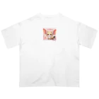 ゆうちゃんNFTいいねの耳長が可愛いフェネックちゃん13 Oversized T-Shirt