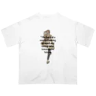 Ramen-Geniusの"Empowerment Walk Tee" Oversized T-Shirt