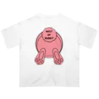 SAMADARA SHOPのネストオブラビット(PINK) オーバーサイズTシャツ