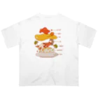 YAOYA-sanのオムライス オーバーサイズTシャツ