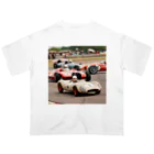 the blue seasonの伝統の轍―クラシックレースの熱戦 オーバーサイズTシャツ