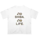 Goto DesignのNO SHIBA, NO LIFE. オーバーサイズTシャツ