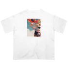 AQUAMETAVERSEの鯉のぼりを操る男の子　ラフルール　1859 Oversized T-Shirt