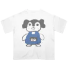 ももも🍑のワンの絵 オーバーサイズTシャツ