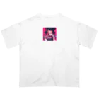 日本神話のtattoo girl Oversized T-Shirt