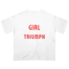 あい・まい・みぃのGirl Triumph-女性の勝利や成功を表す言葉 オーバーサイズTシャツ