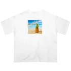 ぱいなっぷる王国のパイナップルシリーズ Oversized T-Shirt