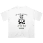 ムキムキ夫婦のアメリカ日記のYOKAI'S GYM チチダシワラシ【3pin radio_FUJI x MKMK22】 オーバーサイズTシャツ