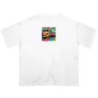 NeoPopGalleryのPOPARTtrain Oversized T-Shirt