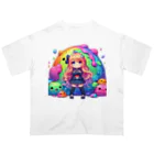 surasuramusumeのスライム娘「かすみちゃん」 Oversized T-Shirt