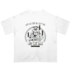 ムキムキ夫婦のアメリカ日記のYOKAI'S GYM 【3pin radio_FUJI x MKMK22】 オーバーサイズTシャツ