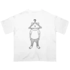 YUICHI design shopのハンガー猫 Oversized T-Shirt