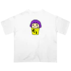 sooomaxの四角いちゃん(怒) オーバーサイズTシャツ