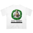 ZKBクエストSHOPのZOO BRIDE（アルパカ⑤） Oversized T-Shirt