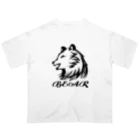 chicodeza by suzuriのベアー　トライバル Oversized T-Shirt