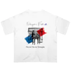 Loveuma. official shopのNakayama Festa 〜Prix de I'Arc de Triomphe〜 by AERU オーバーサイズTシャツ