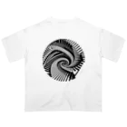 riotriffs_punksのspiral オーバーサイズTシャツ