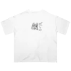 hetaTのhetaTびじん オーバーサイズTシャツ